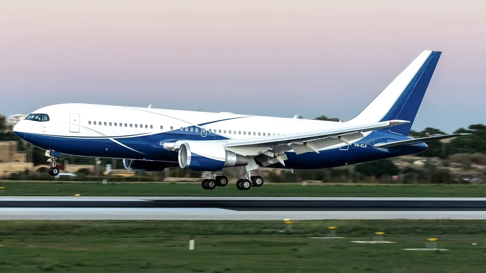 BBJ 767 au décollage